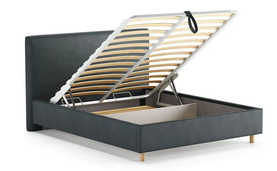 Карла Пьюр 180х200 Storm 018 графит - 4